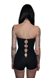 black onyx ♡ cutout playsuit 𓂃 ࣪˖ ִֶཐི༏ཋྀ󠀮