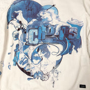 Chaps Jeans One Sleeve Graphic Top (S)