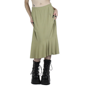 Y2K Sage Midi Skirt (S)