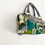 Blue & Green Floral Guess Handbag