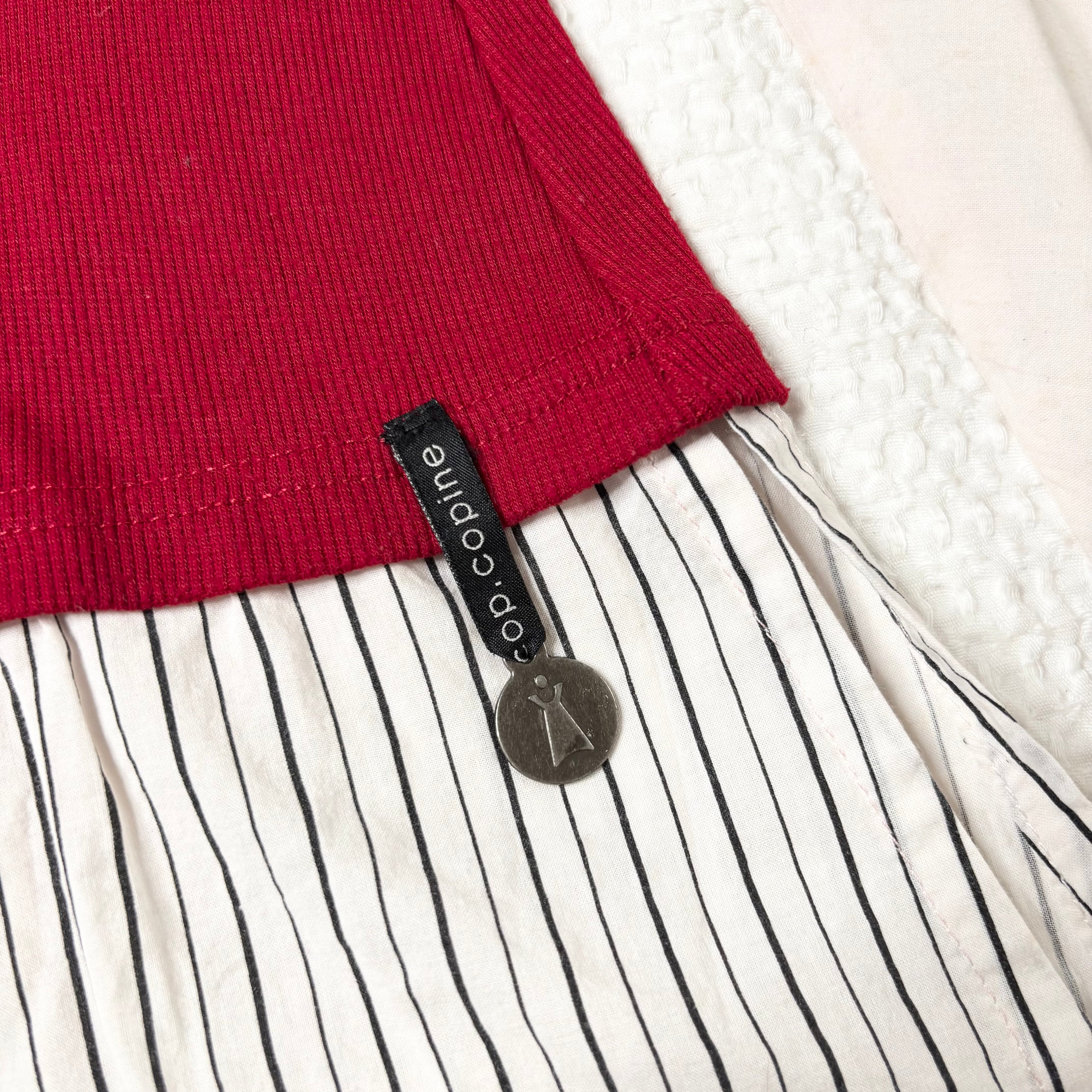 Cop Copine Layered Office Siren Top (S)