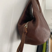 Brown Leather Shoulder Bag