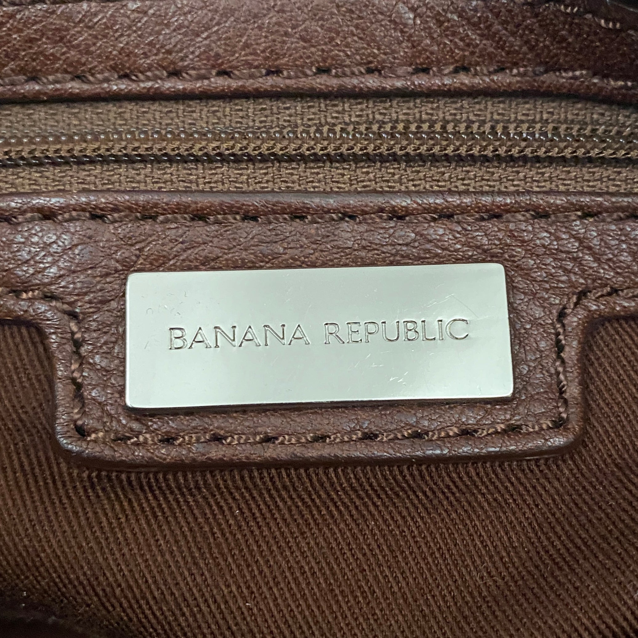 Brown Leather Shoulder Bag