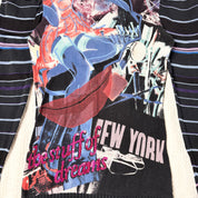 Desigual Graphic Puff Sleeve Sweater (S-M)