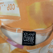 Cop Copine Vintage Kitchen Housewife Orange Graphic Tee (S)