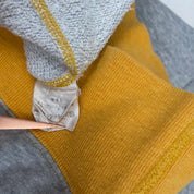 Hysteric Glamour Gray + Yellow Pin-Up Sweatshirt (M)