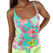 Versace Vintage Orchid Tank (S/M)