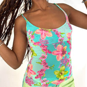 Versace Vintage Orchid Tank (S/M)