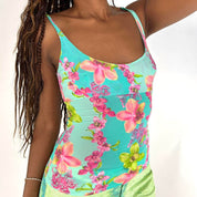 Versace Vintage Orchid Tank (S/M)