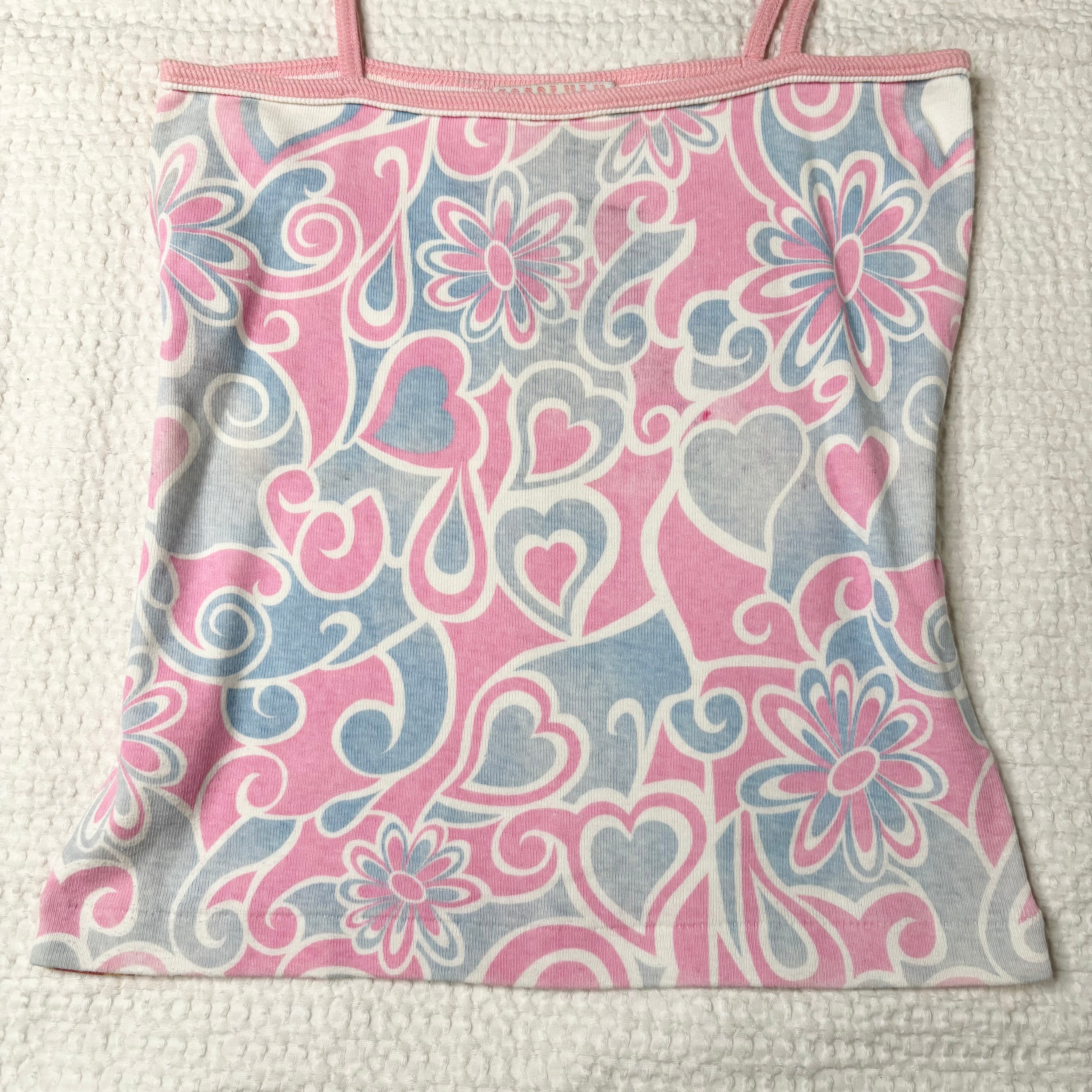 Cocolulu Floral Faces AOP Tank (S)
