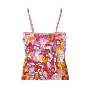 Cocolulu Floral Faces AOP Tank (S)
