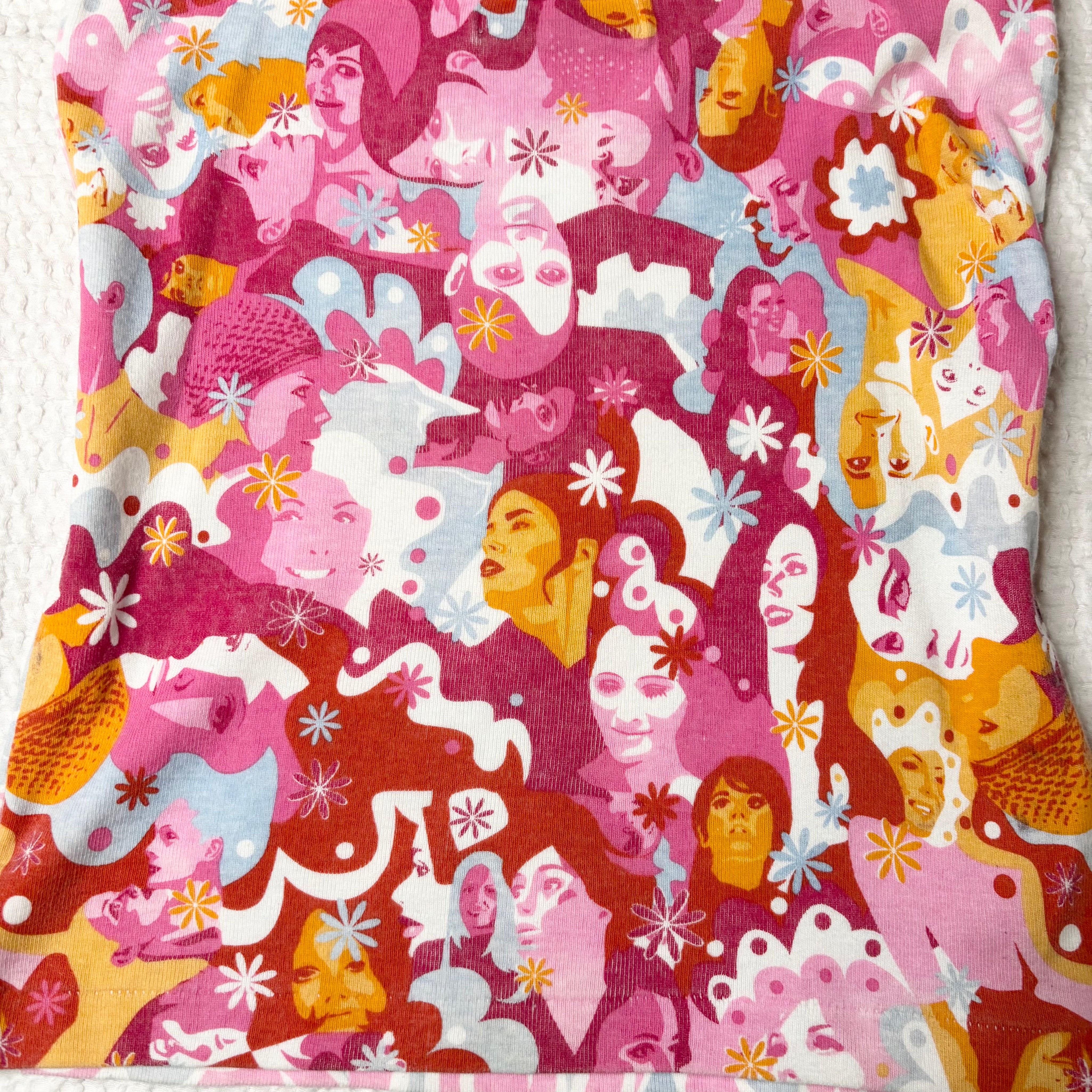 Cocolulu Floral Faces AOP Tank (S)