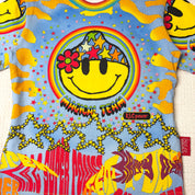 KLC J-Fashion Rainbow Psychedelic Graphic Tee (S)