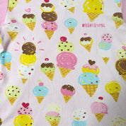 Mini K J-Fashion Ice Cream Shop AOP Baby Tee (XS)