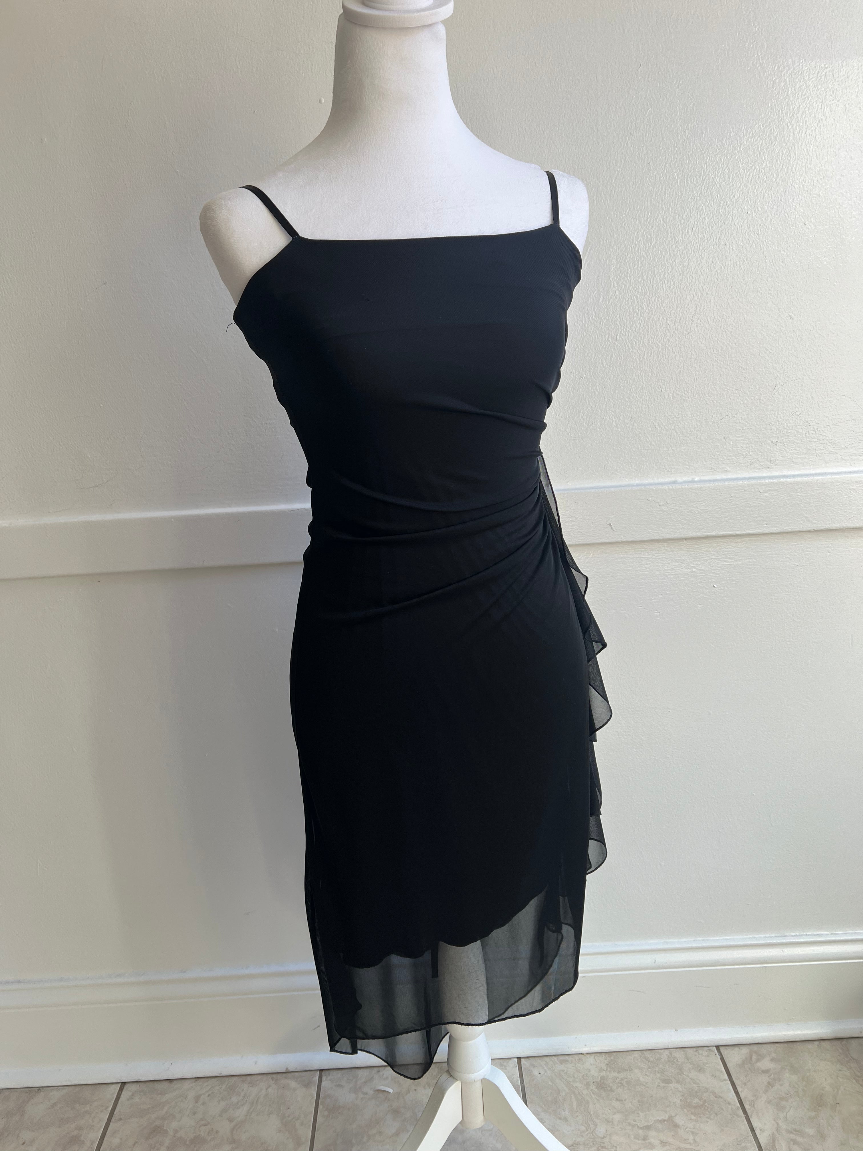 1990s Whimsy City Triangles Mini Dress (XS/S)