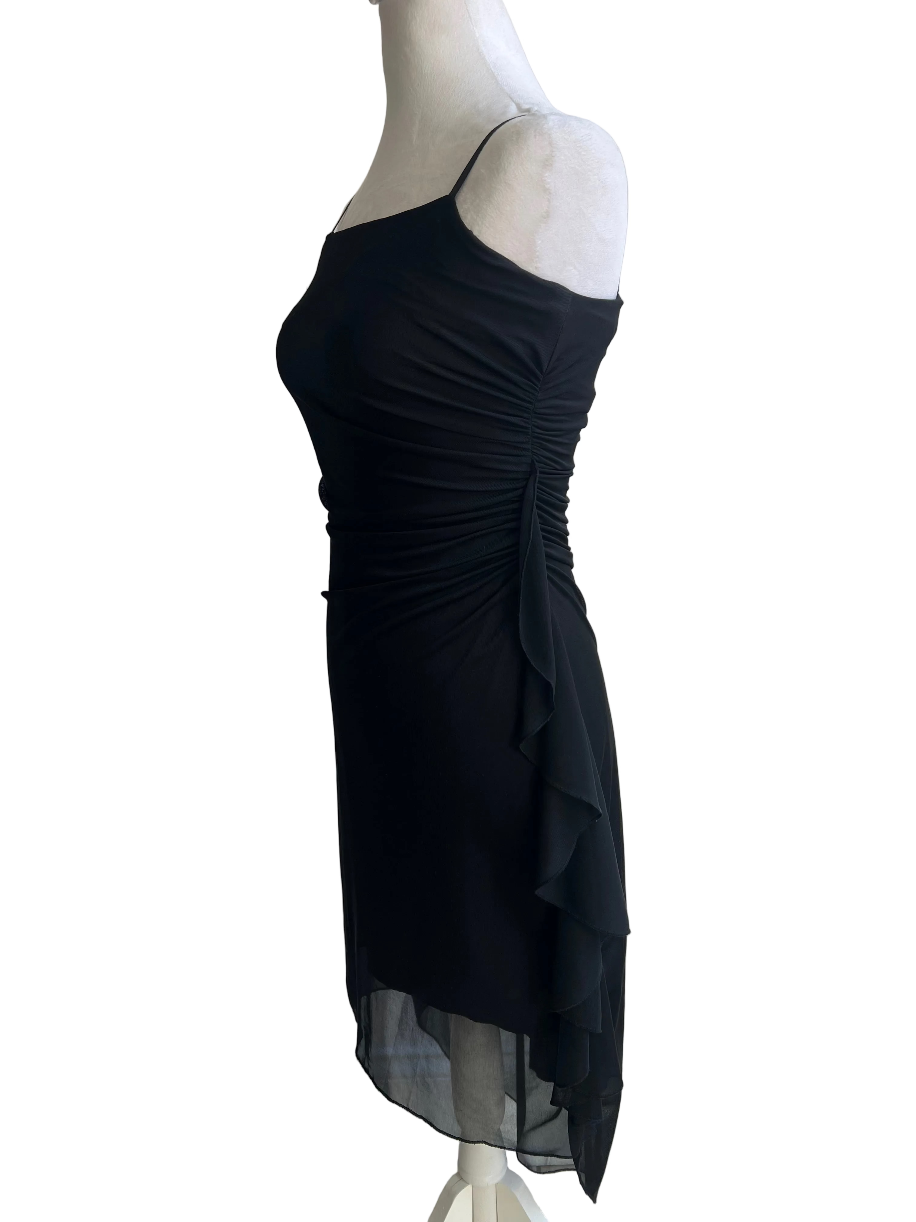 1990s Whimsy City Triangles Mini Dress (XS/S)