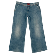 Killah Miss Sixty 2000s Mid-Rise Flare Jeans (XL)
