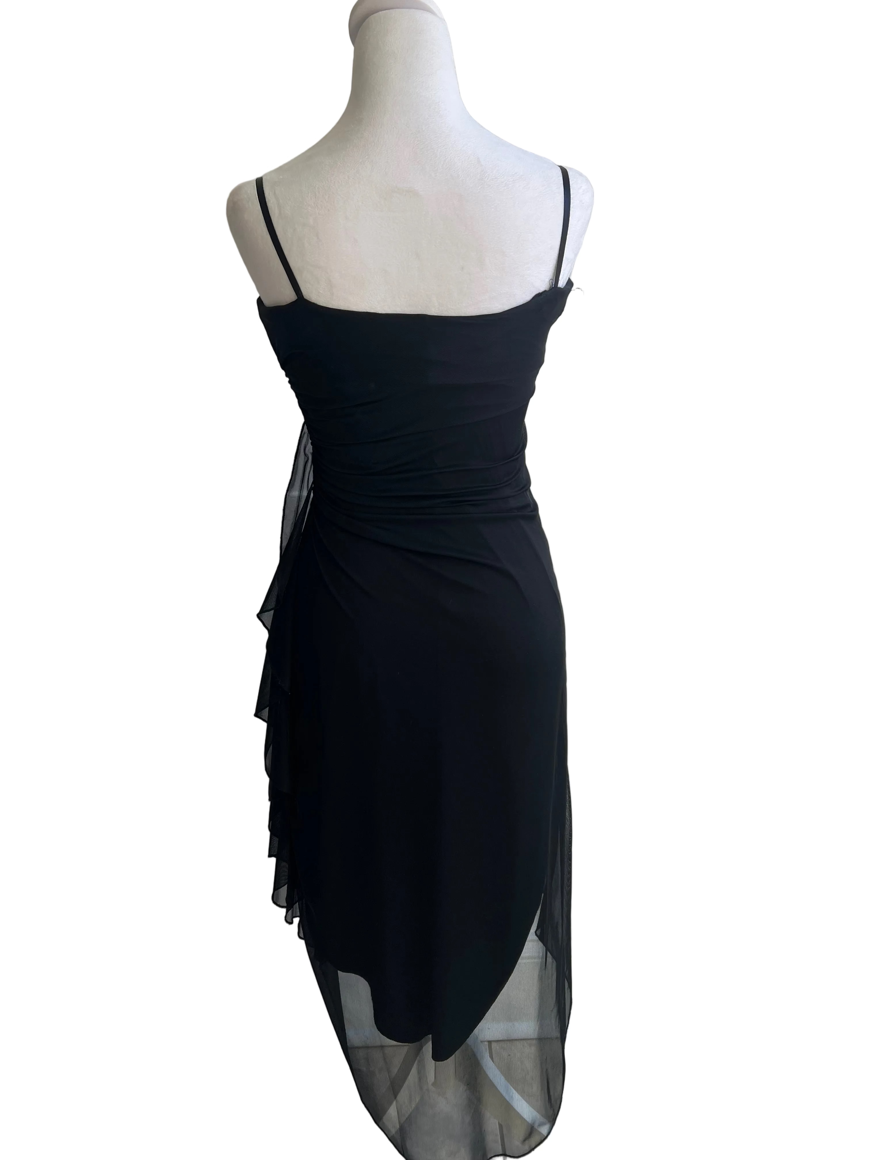 1990s Whimsy City Triangles Mini Dress (XS/S)