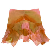 Vintage Silk Fairy Mini Skirt (M)