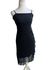 1990s Whimsy City Triangles Mini Dress (XS/S)