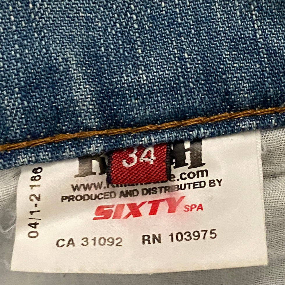 Killah Miss Sixty 2000s Mid-Rise Flare Jeans (XL)