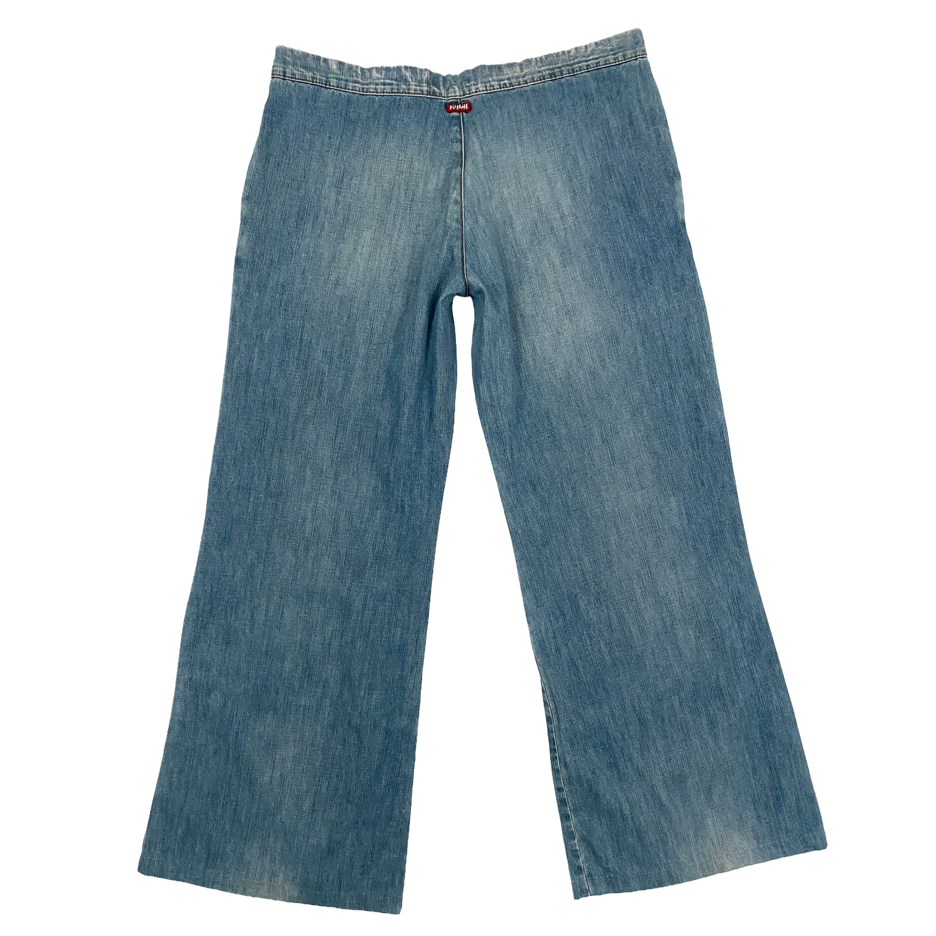 Killah Miss Sixty 2000s Mid-Rise Flare Jeans (XL)