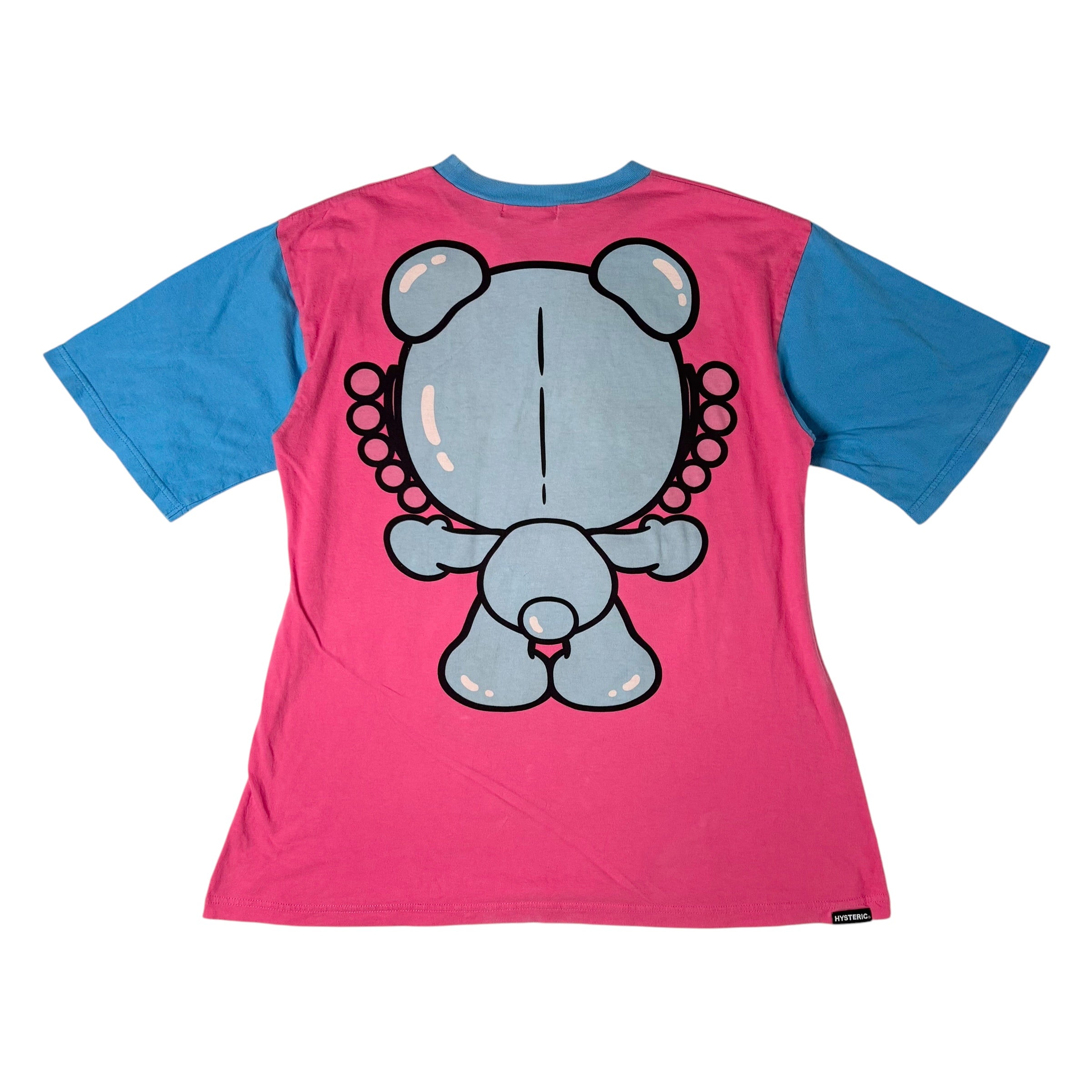 Hysteric Glamour Color Block Graphic Tee (L)