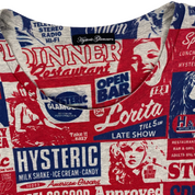 Hysteric Glamour Pin-Up Diner Graphic Tee (S/M)