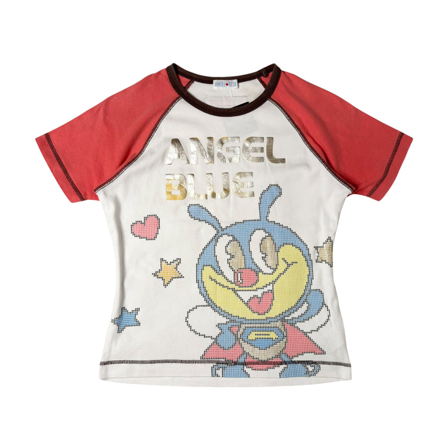 Angel Blue Diamond Painting Graphic Tee (M)