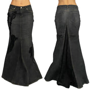 2000's Fit & Flare Fairy Maxi Skirt (S)