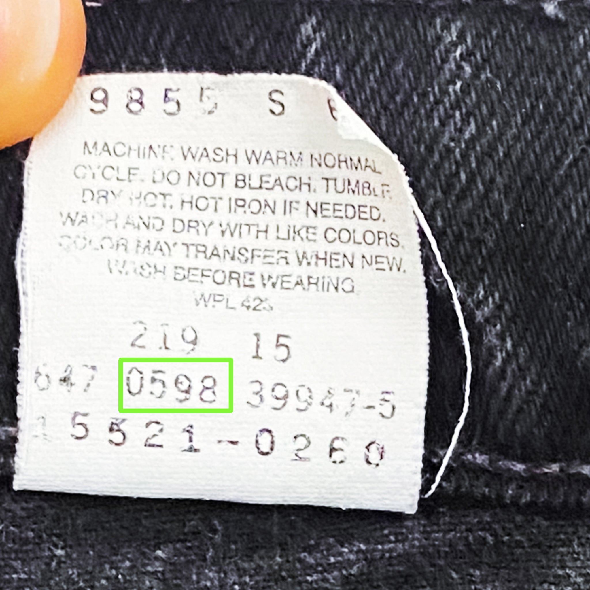 1998 Vintage High Rise Levi's - Large (29)
