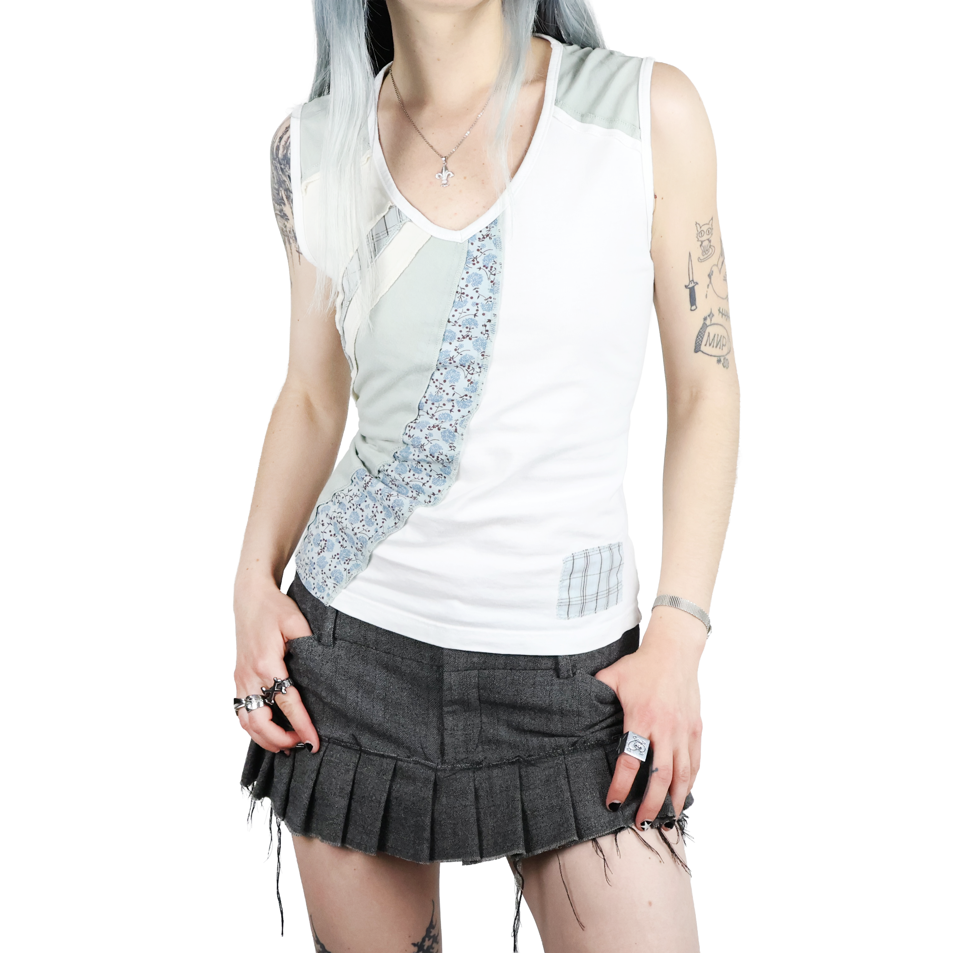 Euro Patchwork Tank (L)