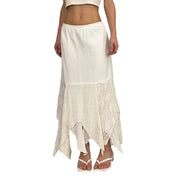 White Floaty Layered Fairy Skirt (M/L)