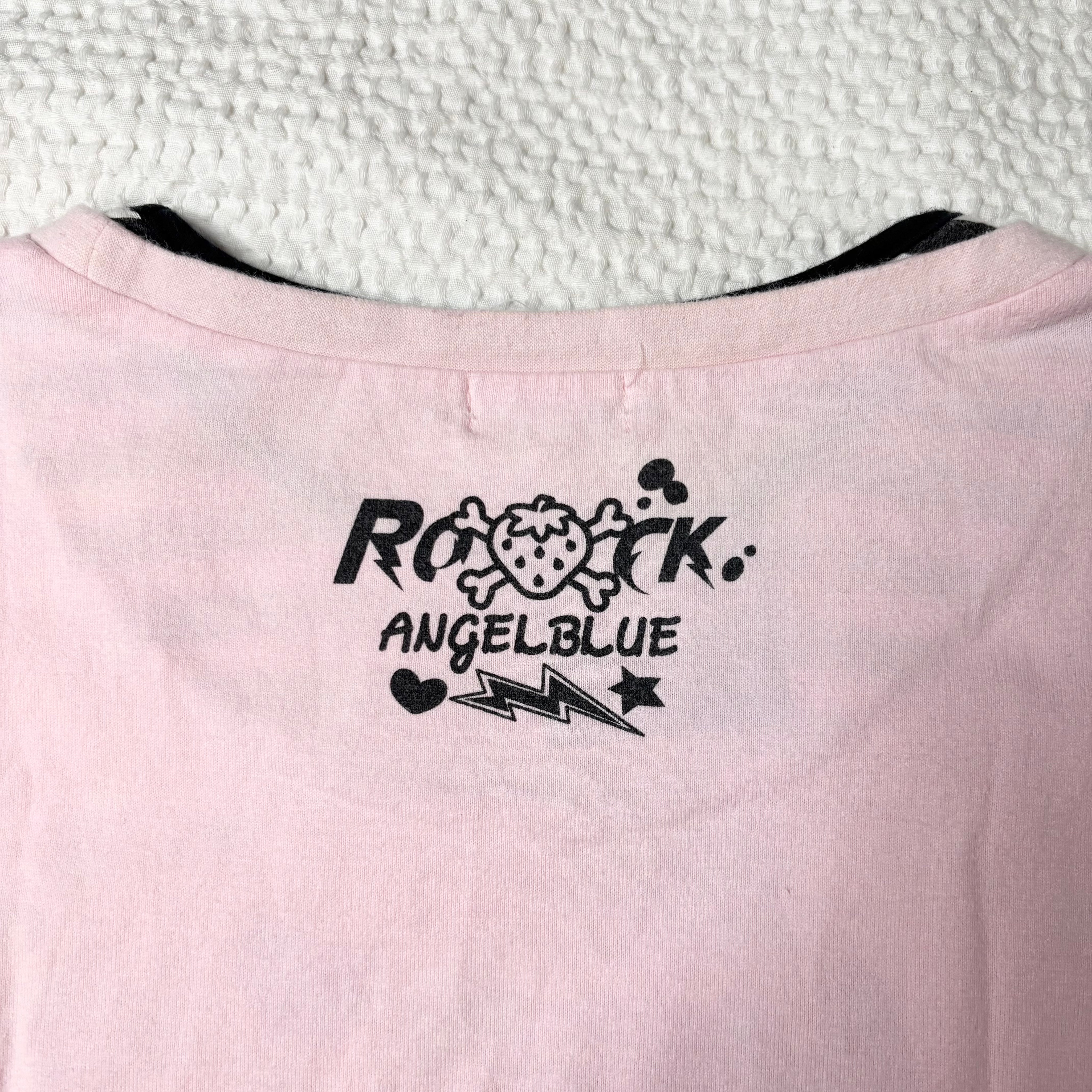 Angel Blue Layered Graphic Long Sleeve (S)