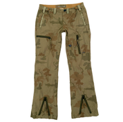 DA-NANG Surplus Camo Utility Mid Rise Flare Cargos (M)