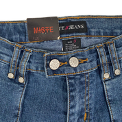 Miste Y2K Low Rise Cargo Flare Jeans (XS/S)