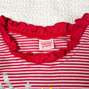 Mezzo Piano Stripe Strawberry Graphic Long Sleeve (XS)