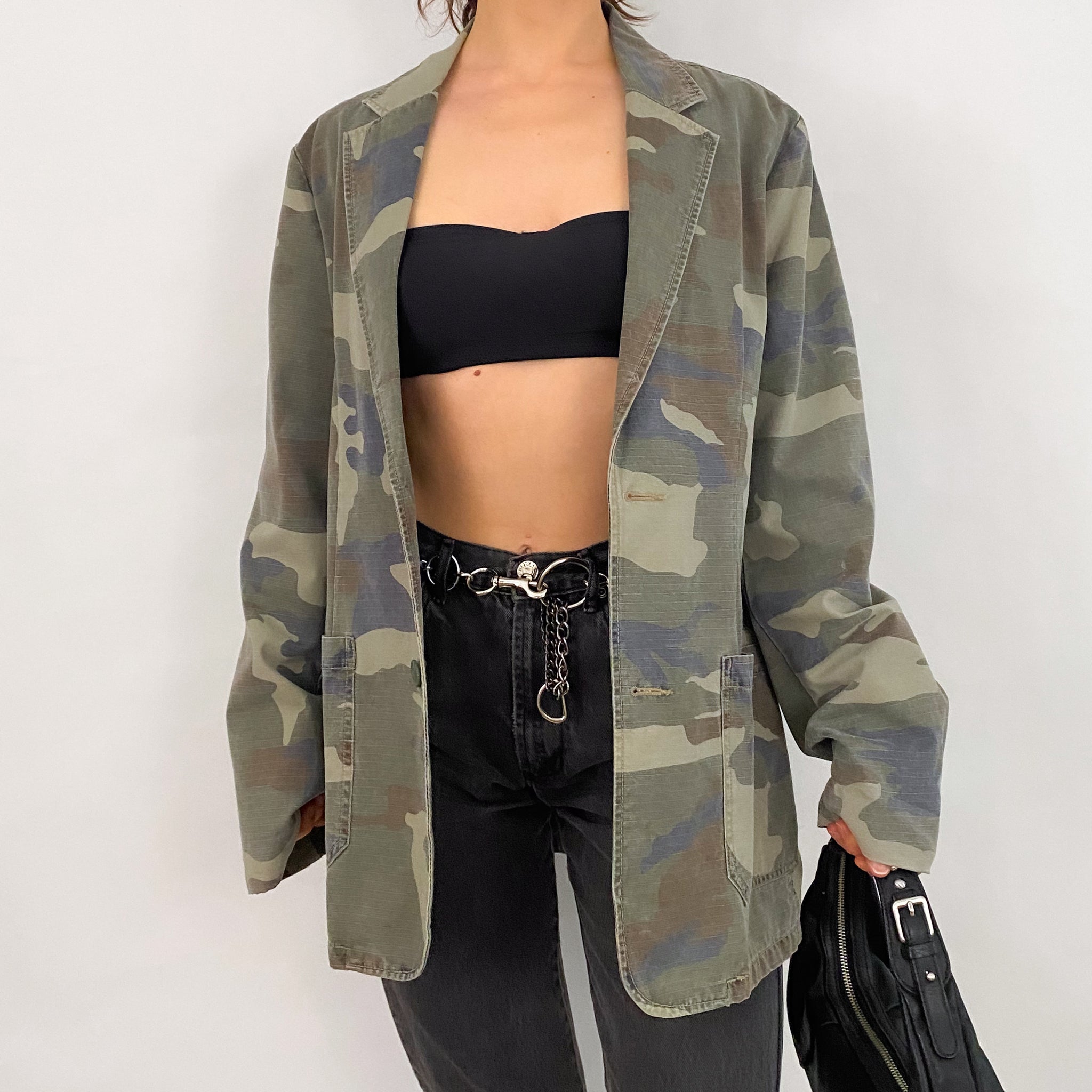 Oversized Camo Blazer (S-L)