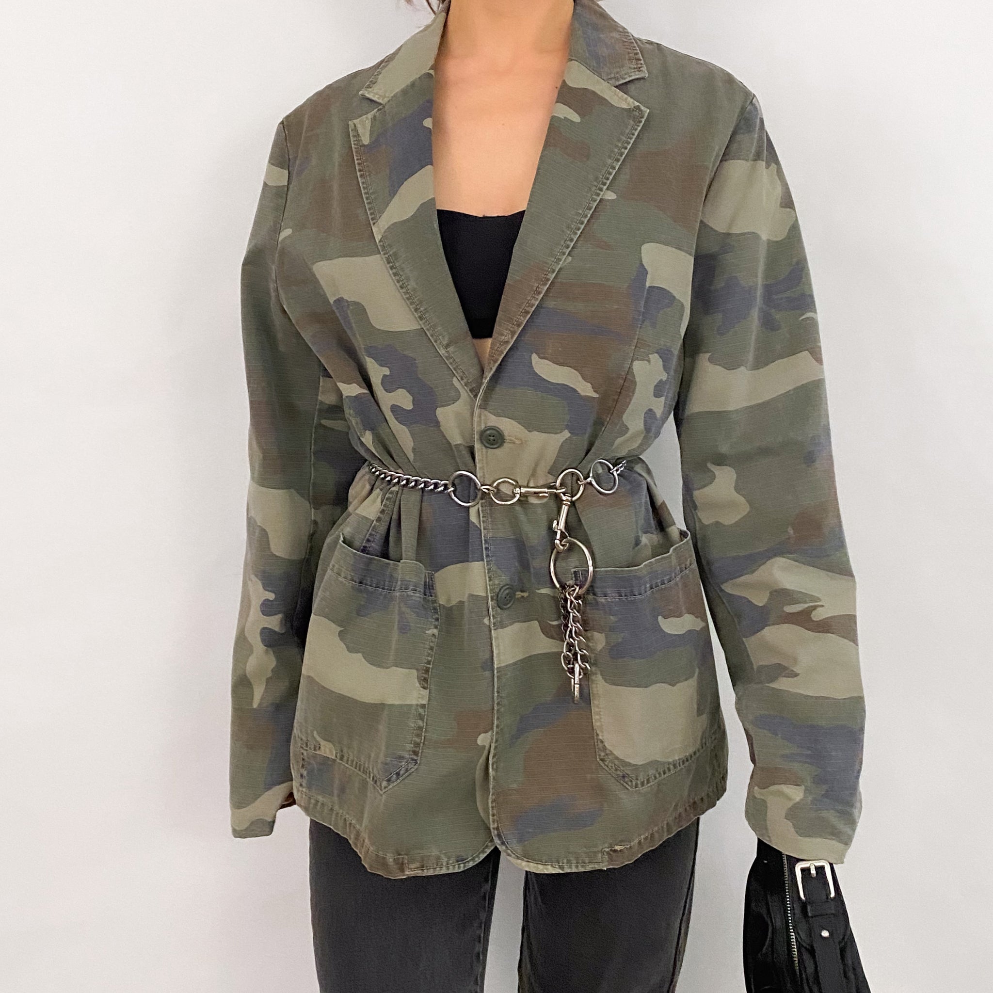 Oversized Camo Blazer (S-L)