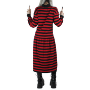 90s Striped Maxi Dress (S/M)