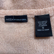 Embellished Sherbert Wrap Sweater (S)