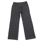 Miss Sixty 2000s Mid-Rise Plaid Trouser Flare Pants (M)
