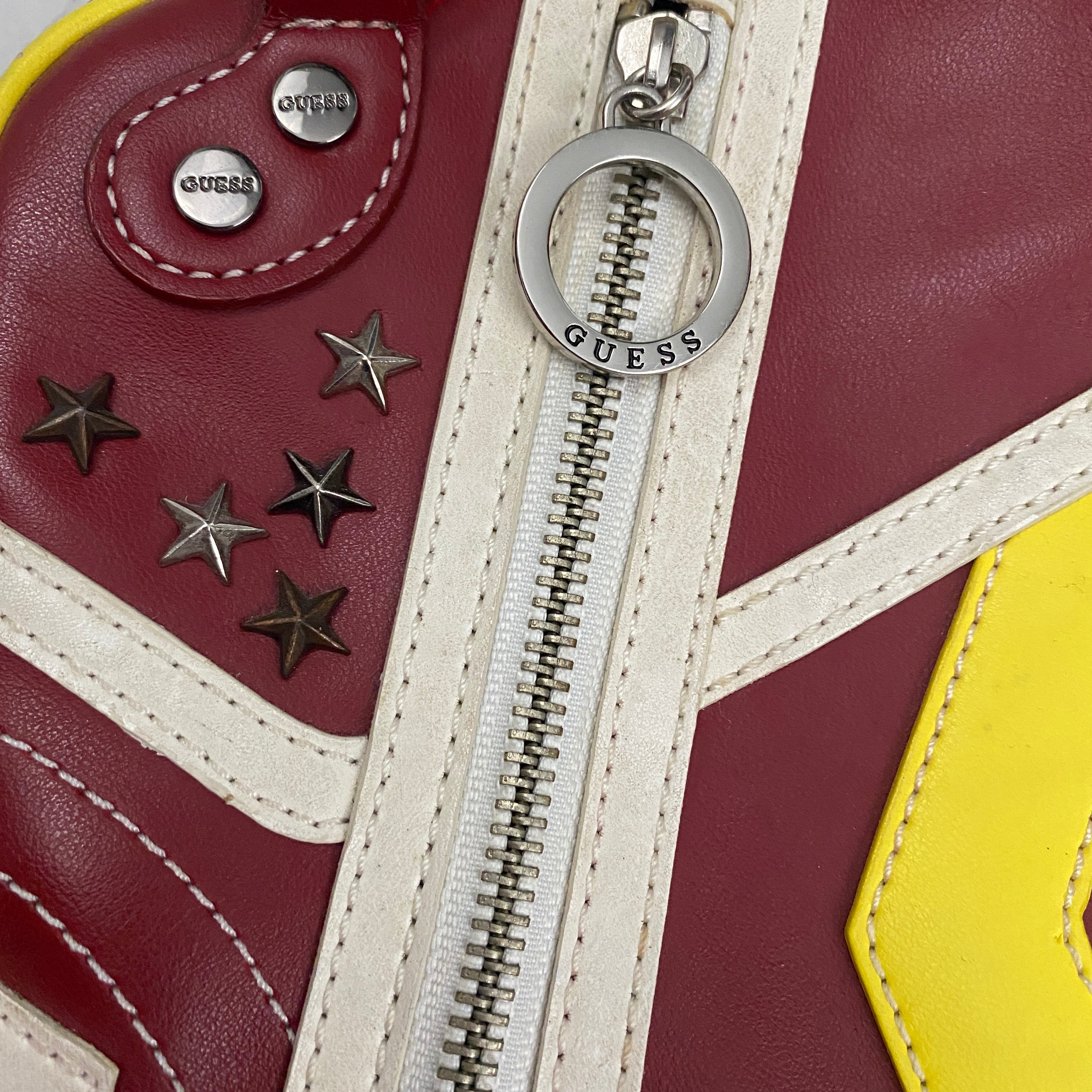 Guess 2000s Varsity G Mini Bowler Bag