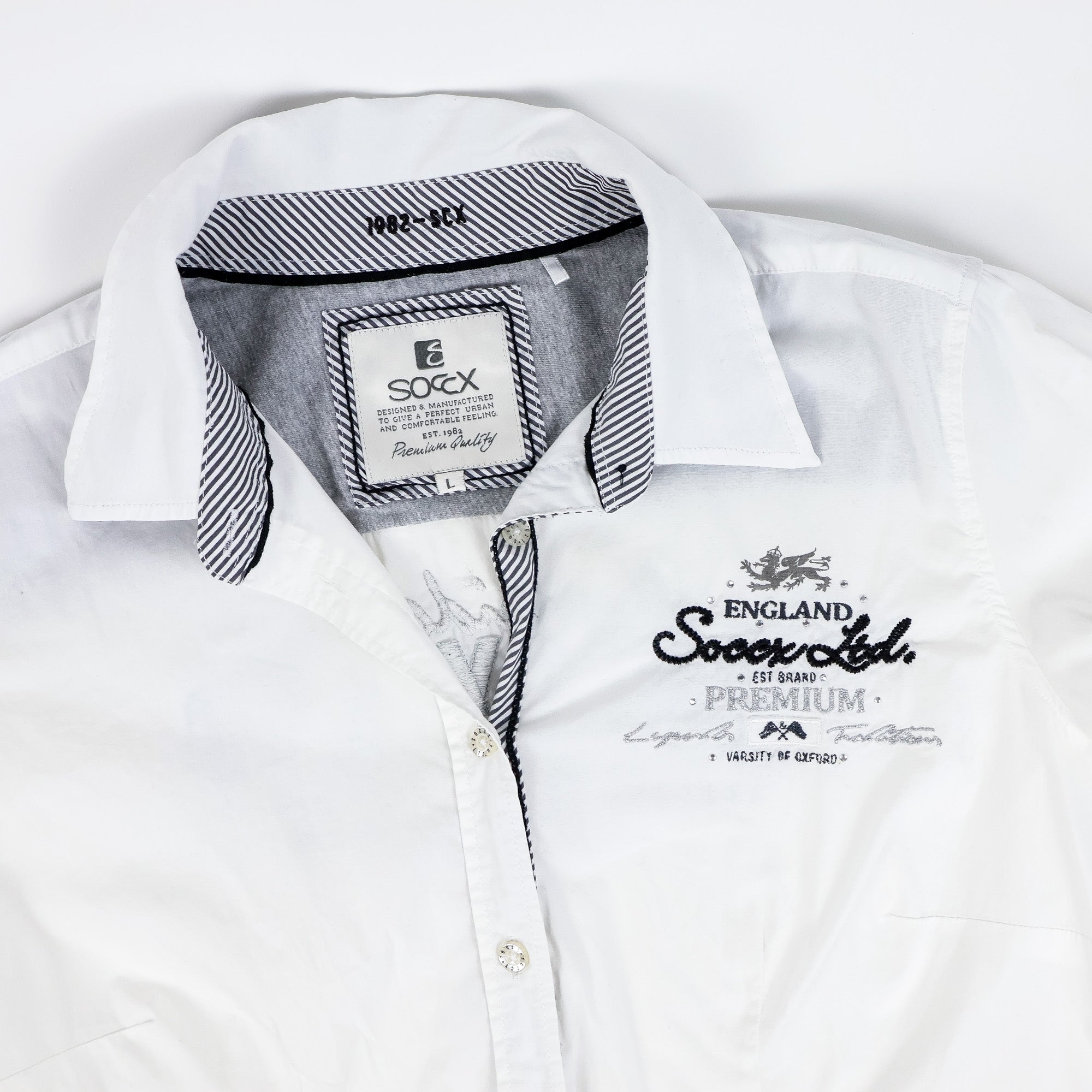 Euro Embellished Button Up (M/L)