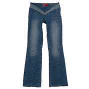 Miss Sixty 2000s Low Rise V-Shaped Yoke Jeans (XS)