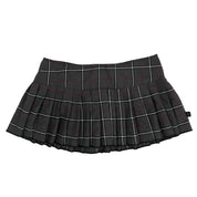 Tripp NYC Plaid Pleated Mini Skirt (XL)