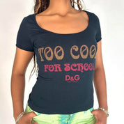 D&G 'Too Cool for School' Top (S/M)