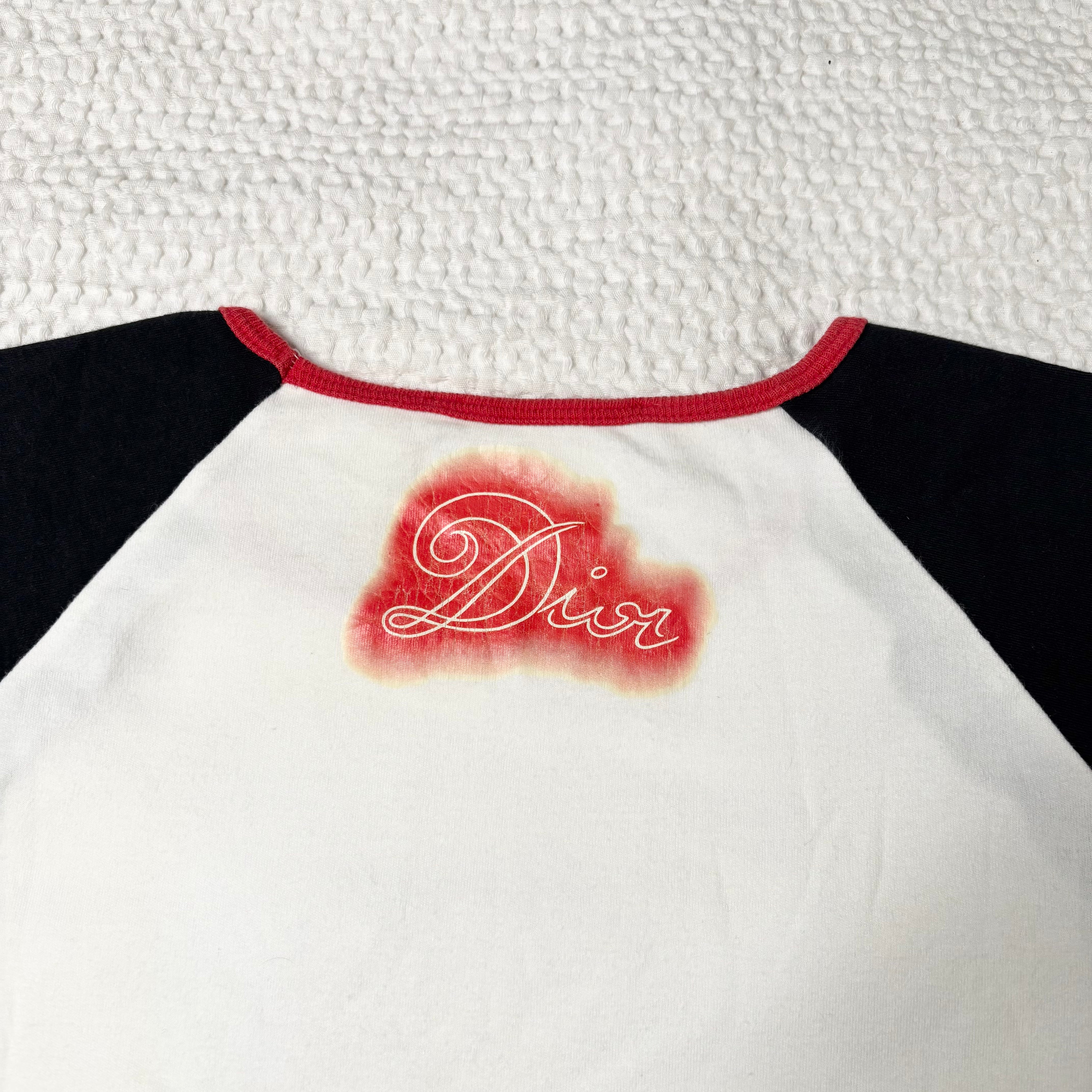 Christian Dior Cowboy Hat Baby Tee (S)