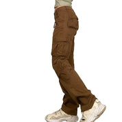 2000s Brown Cargo Pants (XS)