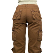 2000s Brown Cargo Pants (XS)